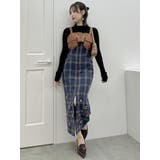 ダブルポケットマテリアルビスチェ | dazzlin | 詳細画像18 