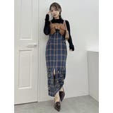 ダブルポケットマテリアルビスチェ | dazzlin | 詳細画像19 