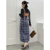 ダブルポケットマテリアルビスチェ | dazzlin | 詳細画像21 