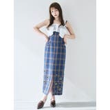 ダブルポケットマテリアルビスチェ | dazzlin | 詳細画像5 