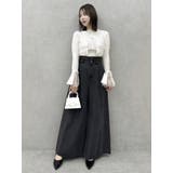 ダブルポケットマテリアルビスチェ | dazzlin | 詳細画像8 