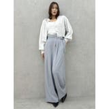 【セットアップ対応】アシメウエストセミウエストパンツ | dazzlin | 詳細画像10 