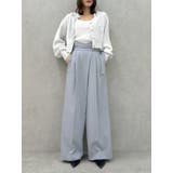 【セットアップ対応】アシメウエストセミウエストパンツ | dazzlin | 詳細画像12 