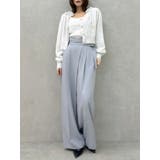 【セットアップ対応】アシメウエストセミウエストパンツ | dazzlin | 詳細画像13 