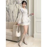 レースティアードショートパンツ | dazzlin | 詳細画像19 