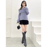 レースティアードショートパンツ | dazzlin | 詳細画像29 