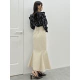 バックレースアップスイッチングマーメイドスカート | dazzlin | 詳細画像23 