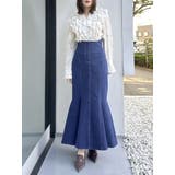 バックレースアップスイッチングマーメイドスカート | dazzlin | 詳細画像28 