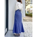 バックレースアップスイッチングマーメイドスカート | dazzlin | 詳細画像32 