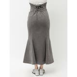 バックレースアップスイッチングマーメイドスカート | dazzlin | 詳細画像36 