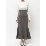 バックレースアップスイッチングマーメイドスカート | dazzlin | 詳細画像40 