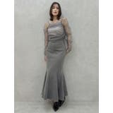 バックレースアップスイッチングマーメイドスカート | dazzlin | 詳細画像5 