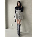 2WAYダブルレースアップコルセットミニスカート | dazzlin | 詳細画像15 