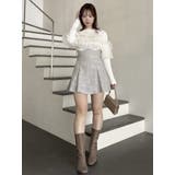 2WAYダブルレースアップコルセットミニスカート | dazzlin | 詳細画像32 