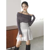 2WAYダブルレースアップコルセットミニスカート | dazzlin | 詳細画像4 