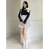 2WAYダブルレースアップコルセットミニスカート | dazzlin | 詳細画像46 