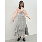 バックレースアップアシメマーメイドスカート | dazzlin | 詳細画像11