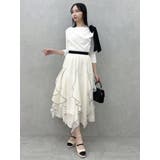 ペタルヘムオーガンスカート | dazzlin | 詳細画像11 