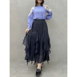 ペタルヘムオーガンスカート | dazzlin | 詳細画像15 