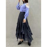 ペタルヘムオーガンスカート | dazzlin | 詳細画像17 