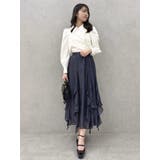 ペタルヘムオーガンスカート | dazzlin | 詳細画像20 