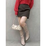 ブラウン | 【セットアップ対応】コンパクトミニスカート | dazzlin