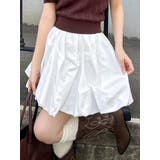オフホワイト | 【再販売】バルーンミニスカート | dazzlin
