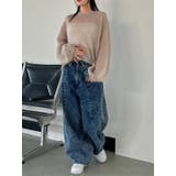 カーブラインデニムパンツ | dazzlin | 詳細画像12 