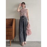 カーブラインデニムパンツ | dazzlin | 詳細画像14 