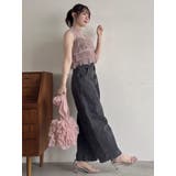 カーブラインデニムパンツ | dazzlin | 詳細画像15 