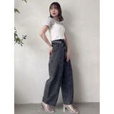 カーブラインデニムパンツ | dazzlin | 詳細画像17 