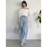 カーブラインデニムパンツ | dazzlin | 詳細画像27 