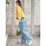 カーブラインデニムパンツ | dazzlin | 詳細画像33 