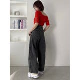 カーブラインデニムパンツ | dazzlin | 詳細画像35 