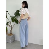 カーブラインデニムパンツ | dazzlin | 詳細画像43 