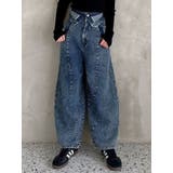 ミックス | カーブラインデニムパンツ | dazzlin