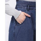 ダブルハイウエストワイドデニムパンツ | dazzlin | 詳細画像17 