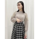 ショルダーフラワーニットプルオーバー | dazzlin | 詳細画像23 