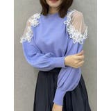 ショルダーフラワーニットプルオーバー | dazzlin | 詳細画像30 
