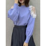 ショルダーフラワーニットプルオーバー | dazzlin | 詳細画像31 