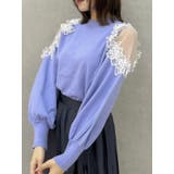 ショルダーフラワーニットプルオーバー | dazzlin | 詳細画像33 