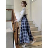 デコルテオープンリブニットトップス | dazzlin | 詳細画像13