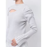 デコルテオープンリブニットトップス | dazzlin | 詳細画像22