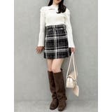 デコルテオープンリブニットトップス | dazzlin | 詳細画像5