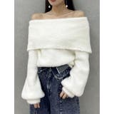 シャギーオフショルニットプルオーバー | dazzlin | 詳細画像11