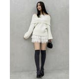 シャギーオフショルニットプルオーバー | dazzlin | 詳細画像13