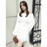 シャギーオフショルニットプルオーバー | dazzlin | 詳細画像23