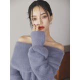 シャギーオフショルニットプルオーバー | dazzlin | 詳細画像3