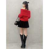 シャギーオフショルニットプルオーバー | dazzlin | 詳細画像32