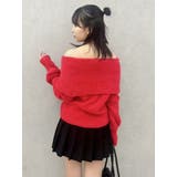 シャギーオフショルニットプルオーバー | dazzlin | 詳細画像34